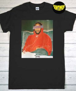 Kendrick Lamar Vintage Graphic T-Shirt, Kendrick Lamar Damn, Damn Album Cover Art, Gift for Music Lover