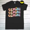 Retro Astrology May or June Birthday Gemini T-Shirt, Retro Zodiac Shirt, Astrology Birthday Gift, June Birthday Shirt