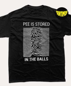Pee Is Stored in the Balls T-Shirt, Merzbow Pulse Demon Meme Shirt, Noise Music Tee