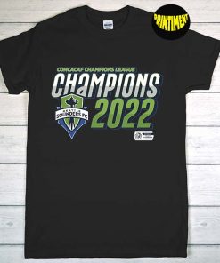 Seattle Sounders T-Shirt, Champions 2022 Concacaf Champions, Washington State Shirt, Gift From Seattle