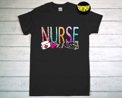 Womens Nurse's Day Nurse Life T-Shirt, Nurse Week 2022 Shirt, Registered Nurse Shirt, RN Shirt, Funny Nursing Shirt