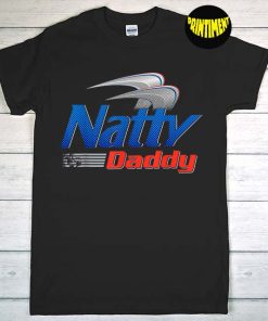 Mens Natty Daddy Dad Bod Light Humor T-Shirt, Natty Daddy Beer, Beer Lover Father's Day, Gifts for Dad