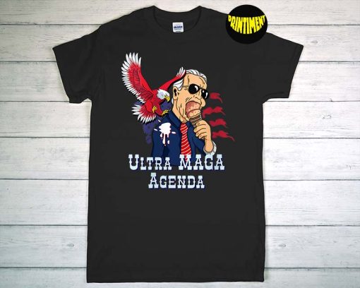 Ultra Maga Agenda Biden T-Shirt, Did That USA Biden Abortion, Joe Biden Shirt, Lets Go Brandon Shirt