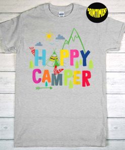Happy Camper T-Shirt, Campers Life Shirt, Nature Lover Shirt, Adventure Shirt, Campers Matching Tee