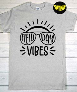 Field Day Vibes T-Shirt, Summer Shirt, Summer Teacher Gift, Last Day Of School, Teacher Field Day Shirt