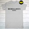 Rebellious Hope T-Shirt, Deborah James Shirt, Bowel Babe Shirt, Christian Tee, Motivational Tee