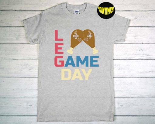Leg Game Day Turkey Leg Chicken Fried T-Shirt, Turkey Shirt, Thanksgiving Lover Shirt, Turkey Graphic Shirt