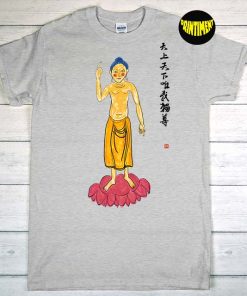 Vesak Day Honoring Shakyamuni Gautama's T-Shirt, Birth Buddhist Art, Buddhist Buddha Shirt, Zen Meditation Shirt
