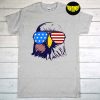 Patriotic Eagle with Sunglasses T-Shirt, 4th Of July Shirt, Independence Day Shirts, Patriotic Family Shirt