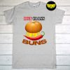 Hot Cross Buns Apparel T-Shirt, Cross Buns Fire Shirt, Humorous Family Joke Shirt, Bakers Have Hot Buns Shirt