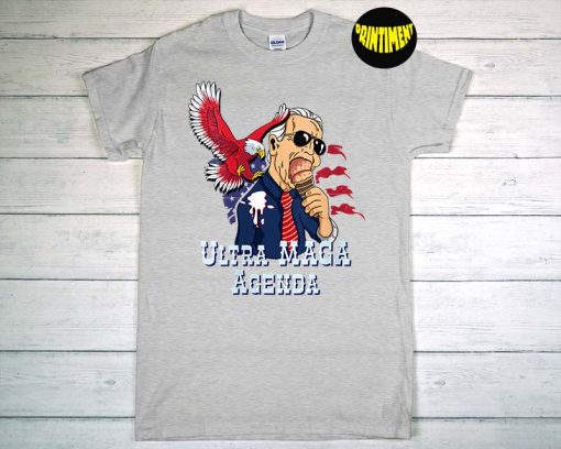Ultra Maga Agenda Biden T-Shirt, Did That USA Biden Abortion, Joe Biden Shirt, Lets Go Brandon Shirt
