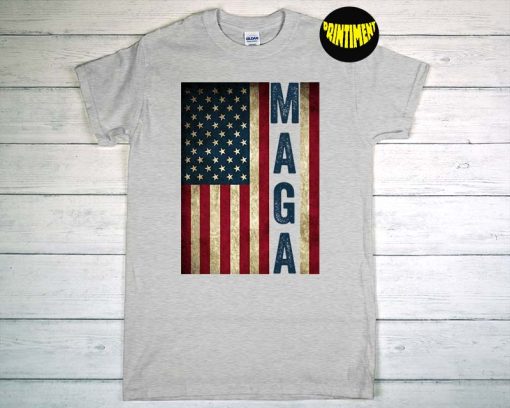 Ultra Maga American Flag Lover T-Shirt, Political Shirt, Ultra Maga Crowd Shirt, Funny Biden Quote Shirt