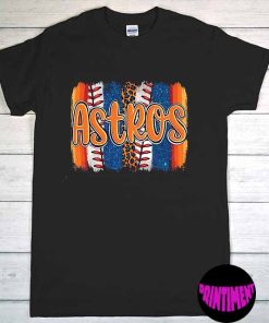 Houston Astros T-Shirt, Baseball Astros Shirt, Baseball Tee, Houston Baseball Fan T-Shirt, Astros Fan Gift