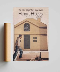 Harry's House Poster, Harry Styles Harry's House Print Poster, Harry House Poster Wall Decor, Gift for Harry Styles Fan