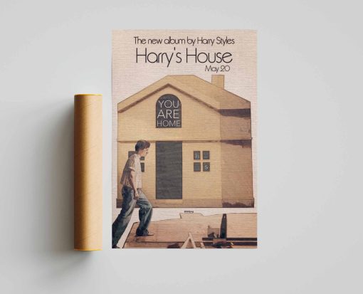 Harry's House Poster, Harry Styles Harry's House Print Poster, Harry House Poster Wall Decor, Gift for Harry Styles Fan
