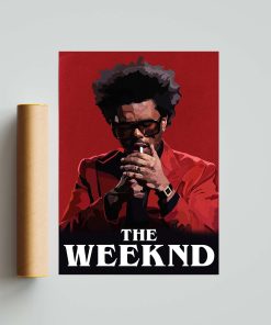 The Weeknd Poster, The Weeknd Inspired Poster, Weekend Floating head Minimalist Modern Art Print, Poster Print Wall Art, Home Decor