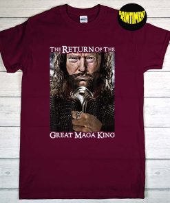 The Return Of The Great Maga King T-Shirt, President Donald Trump Shirt, Save America Shirt, Funny Trump Biden Shirt