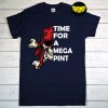 Time For A Mega Pint T-Shirt, Johnny Depp Tee, Justice for Johnny Depp, Funny Sarcastic Saying