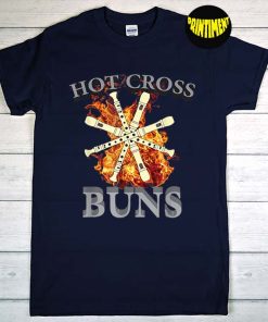 Hot Cross Buns Pattern for Dad T-Shirt, Hot Cross Buns Shirt, Funny Gift for Hot Cross Buns Lovers