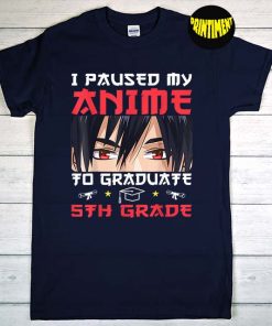 5th Grade Graduation anime 2022 Graduate Boys T-Shirt, Picture Day Shirt, Senior 2022 Gift, Gift for Graduate