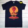 Alien Meditation Monk T-Shirt, UFO Shirt, Heavily Meditated Shirt, Space Shirt, Funny Alien Buddha Shirt