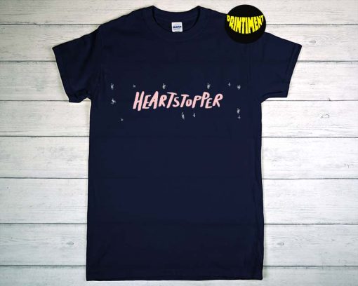 Heartstopper Leaves T-Shirt, Heartstopper LGBT Shirt, Heartstopper Hi Speech Shirt, Alice Oseman Book Shirt