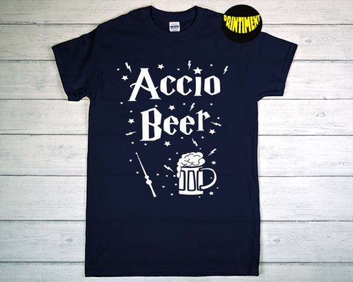 St Patrick's Day Irish T-Shirt, Accio Beer Shirt, Luck of the Irish, Beer Drinking Day, Funny Beer Lover Shirt