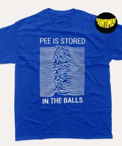 Pee Is Stored in the Balls T-Shirt, Merzbow Pulse Demon Meme Shirt, Noise Music Tee