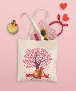 Fried Chicken Fast Food Lover Tote Bag, Fried Chicken Valentine’s Day, Chicken Lover Tote, Funny Food Tote Bag