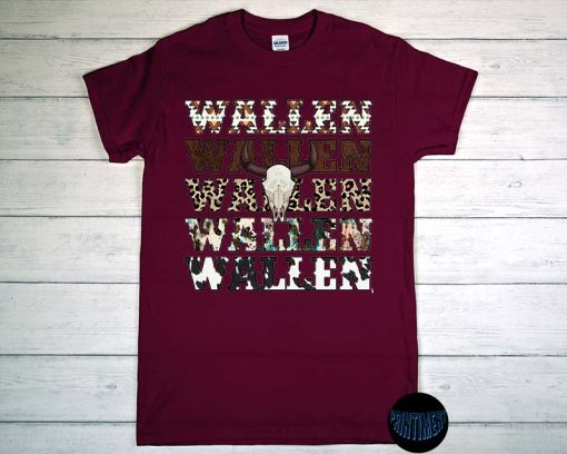 Wallen T-Shirt, Wallen Western Shirt, Cowboy Wallen, Country Music Shirt, Morgan Cole Wallen, Wallen Western 24 Tee