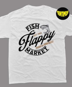 Fish Flappy Market T-shirt, Johnny Depp Trial, Funny Amber Heard Shirt, Justice for Johnny