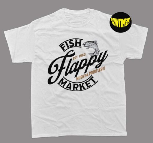 Fish Flappy Market T-shirt, Johnny Depp Trial, Funny Amber Heard Shirt, Justice for Johnny