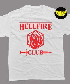Hellfire Club T-Shirt, Stranger Things Hellfire Club Shirt, Dungeons and Dragons Shirt, Hell Fire Club Tee
