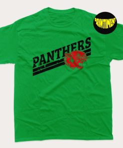 Panthers School T-Shirt, Panther Football Team Shirt, Panther Football Shirt, Panthers Fan Shirt, Football Match Tee