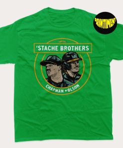 Stache Brothers Matt Chapman And Matt Olson T-Shirt, Stache Brothers Matt Chapman Matt Olson Fans, Gift for Fan