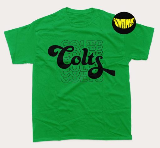 Team Mascot Shirt, Colts Team Shirt, Colts Football Shirt, Colts Fan Shirt, NFL Football Shirt, Sport Shirt