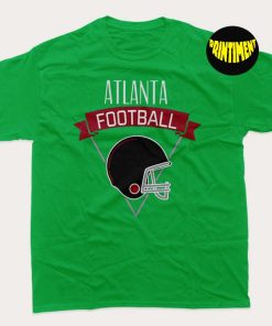 Atlanta Football T-Shirt, Atlanta Vintage Shirt, Varsity Atlanta Football Shirt, Retro Atlanta Shirt