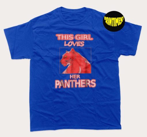 This Girl Her Loves Panthers From Florida Sports T-Shirt, NHL Florida Panthers Hockey, Panthers Team Shirt