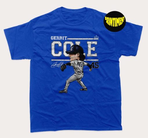 Gerrit Cole Men's Premium T-Shirt, New York Yankees, Baseball Gerrit Cole Shirt, Baseball Fan Gift
