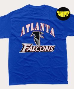 Vintage 90s Clothing NFL Atlanta Falcons Football T-Shirt, NFL Football Shirt, Falcons Football Shirt, Falcons Tee