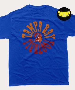 Hippy Tampa Bay Buccaneers T-Shirt, Football Shirt, Tom Brady Lover Tee, Funny Sports Spoof of Tampa Bay Bucs