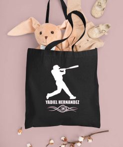 Yadiel Hernández Tote Bag, Washington Nationals MLB Baseball, Baseball Player Fan, Gift for Fan