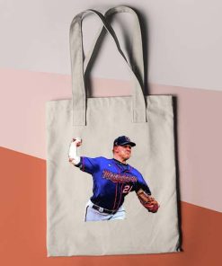 Tyler Duffey Tote Bag, Minnesota Twins Team, MLB Baseball Bag, American Baseball Bag, Gift for Baseball Fan