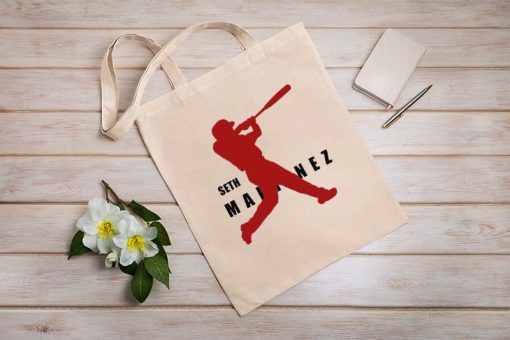 Seth Martinez Air Houston Baseball Player Tote Bag, Game Day Fan Gift, Houston Astros Team, Gift for Fan
