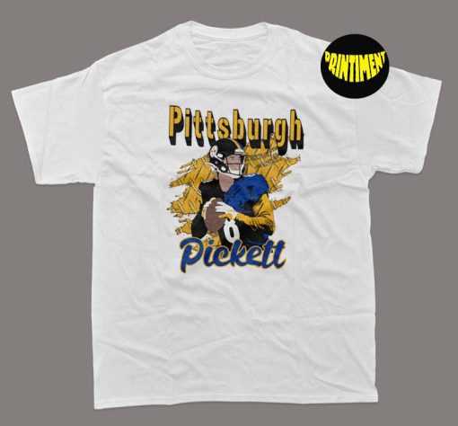 Pittsburgh Pickett T-Shirt, Kenny Pickett Shirt, Pittsburgh Footbal Shirt, Football Tee, Football Fan Shirt