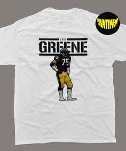 Mean Joe Greene Men's Cotton T-Shirt, Pittsburgh Shirt, NFL Football Shirt, Gift for Pittsburgh Football Fans