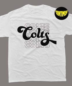 Team Mascot Shirt, Colts Team Shirt, Colts Football Shirt, Colts Fan Shirt, NFL Football Shirt, Sport Shirt