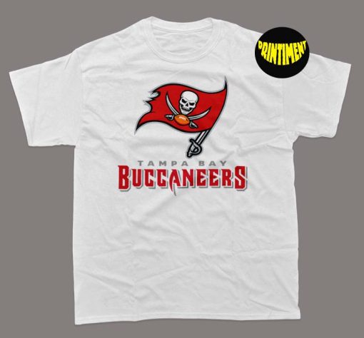 Tampa Bay Buccaneers T-Shirt, Tampa Bay Team Shirt, Bucs Shirt, Tom Brady Bucs Shirt, Tampa Bay Buccaneers Logo Tee