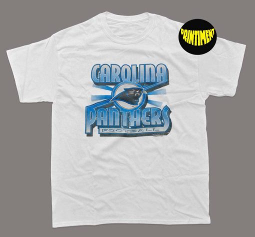 Vintage 1995 Carolina Panthers NFL Football T-Shirt, Football Graphic Tee, NFL Football Champion Shirt