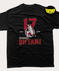Shohei Ohtani T-Shirt, Los Angeles Angels Shirt, MLB Baseball Shirt, Gift for Baseball Fan